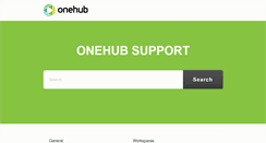 Desktop Screenshot of help.onehub.com