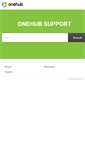 Mobile Screenshot of help.onehub.com