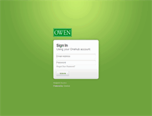 Tablet Screenshot of owen.onehub.com